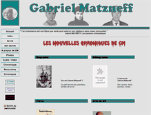 Tablet Screenshot of matzneff.com